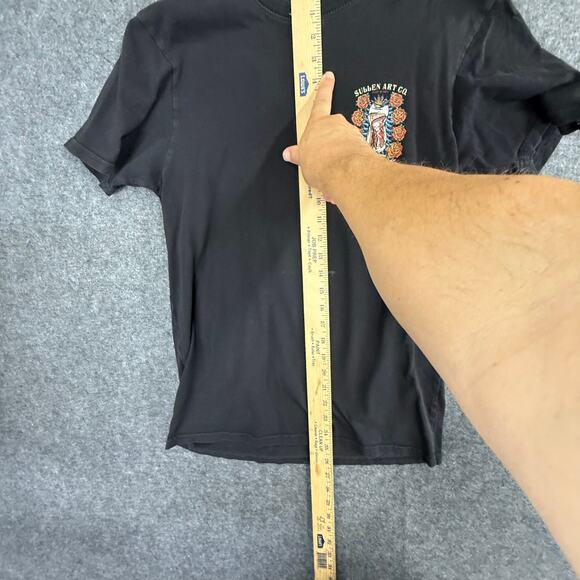 Sullen Men's T-shirt HOLY WATER Tattoos Urban Design Premium Black SMALL - Picture 6 of 7